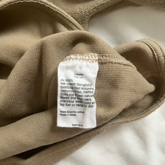 KOTN Women's Polo in Porcini Size L - Picture 4 of 7